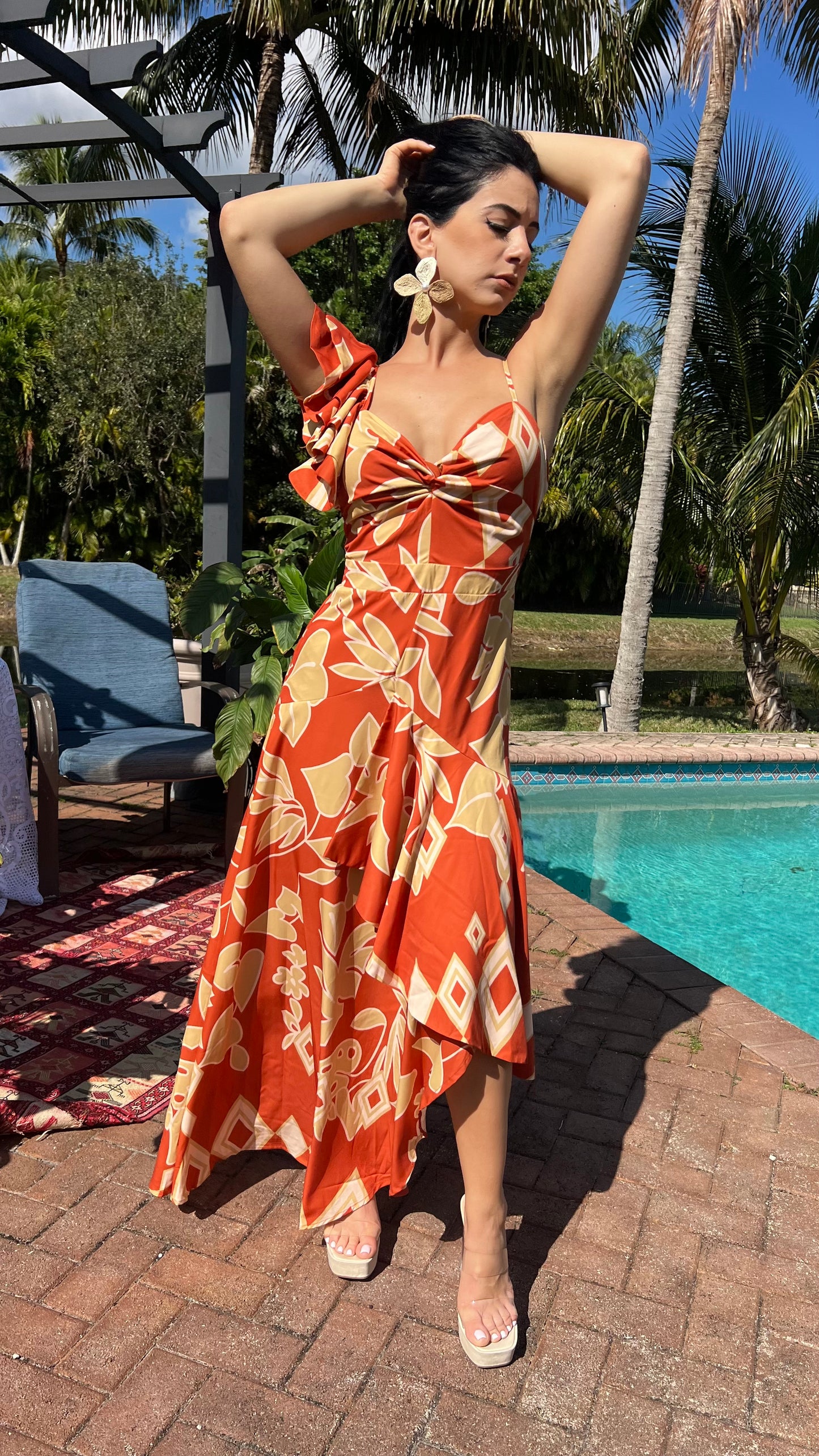 Megan flower dress