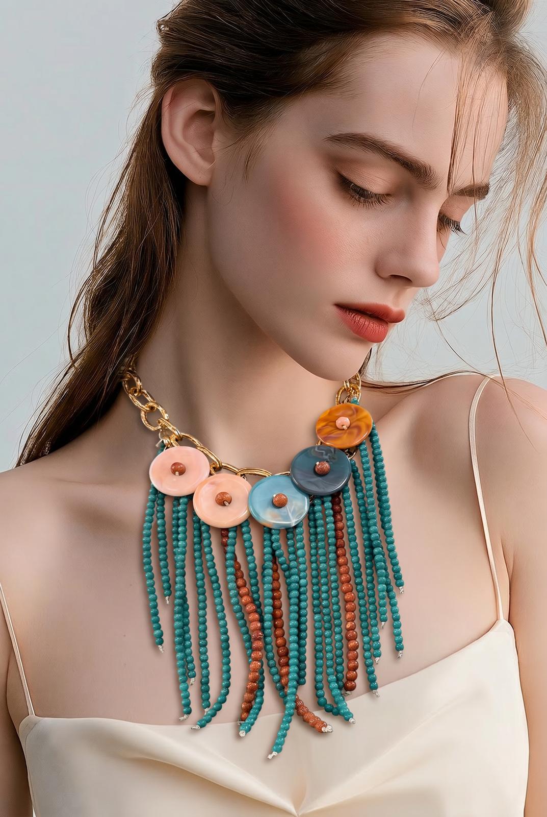 Lala Turquoise Necklace