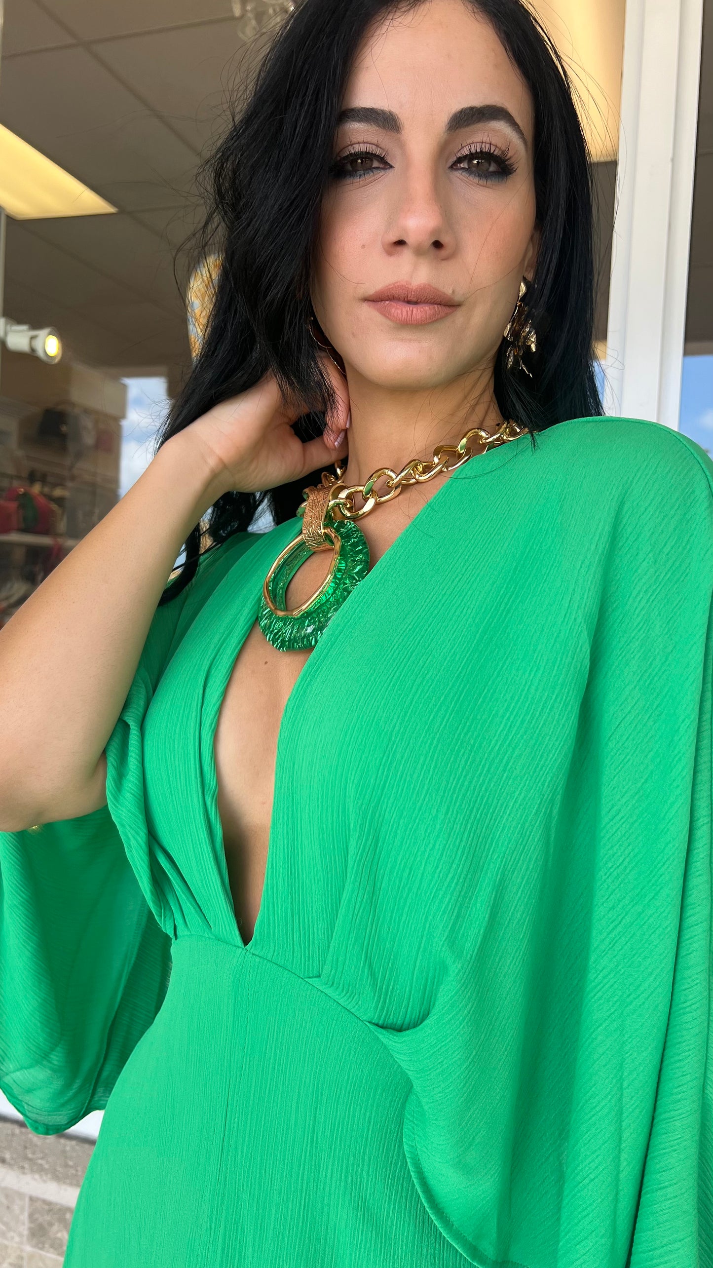 my green dress