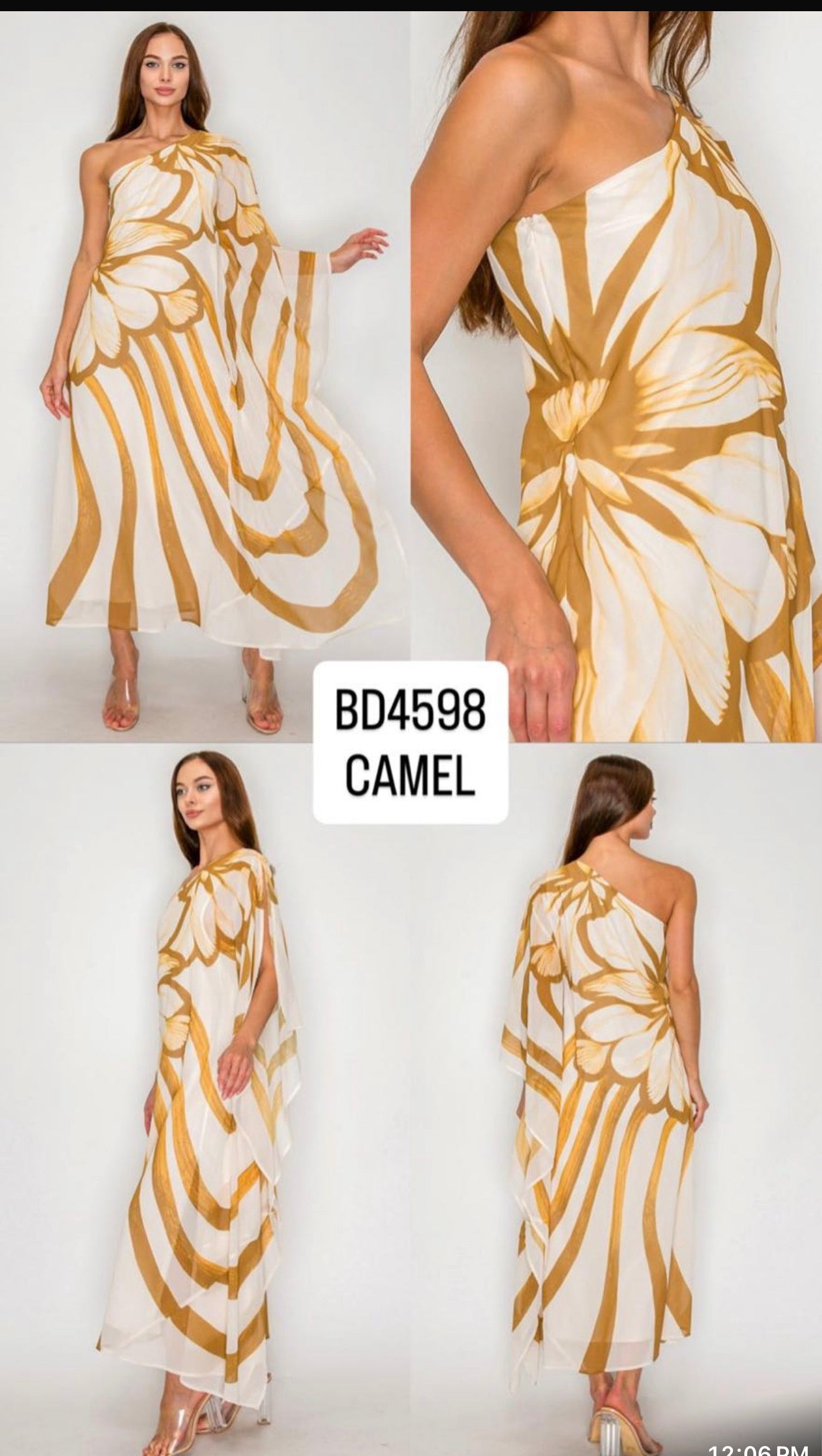 Daisy One shoulder dress