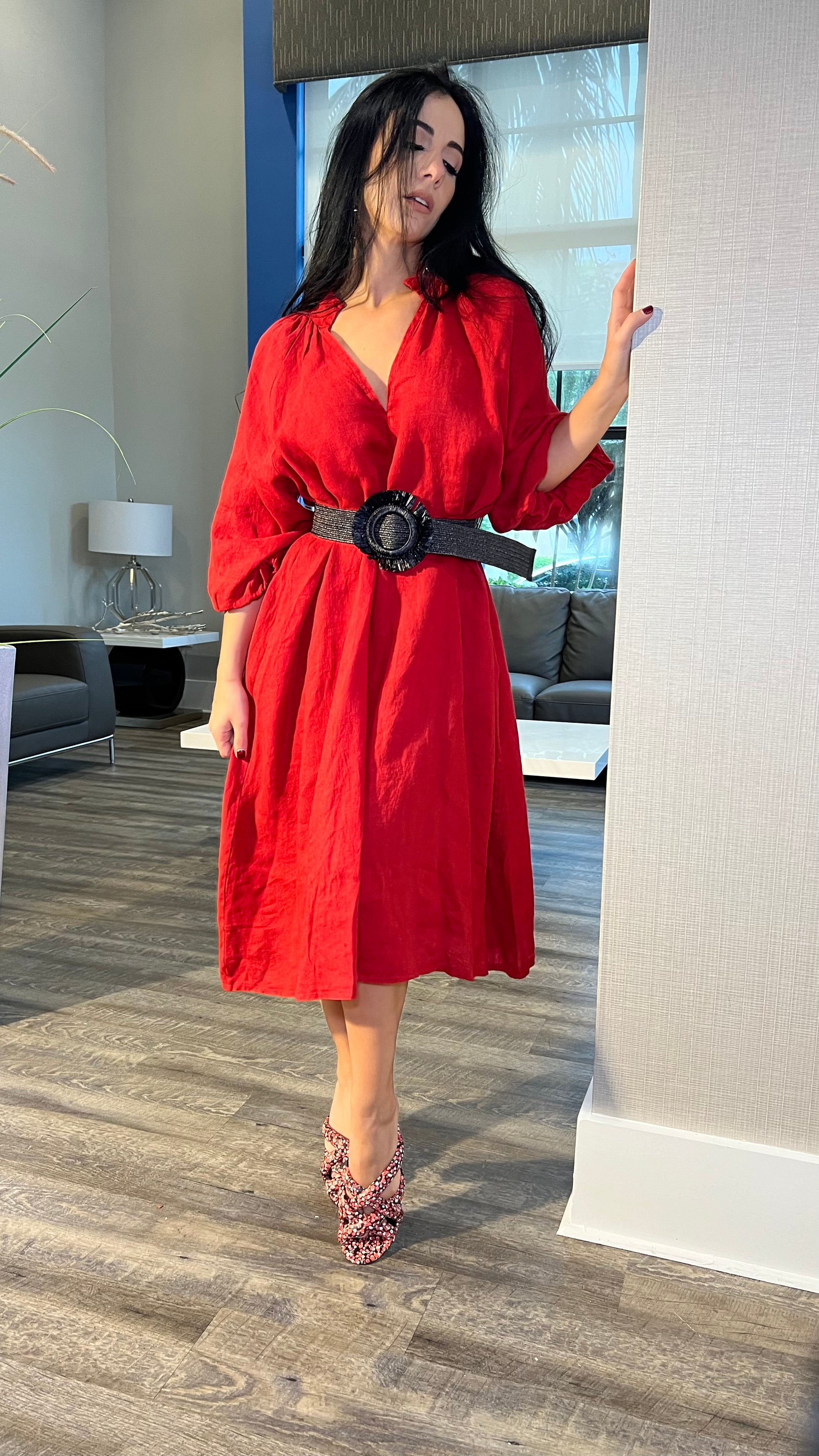 octavia stretch-linen wrap dress Veronica Beard | Dresses | Nwt 598 Veronica Beard Octavia Stretchlinen Wrap Dress