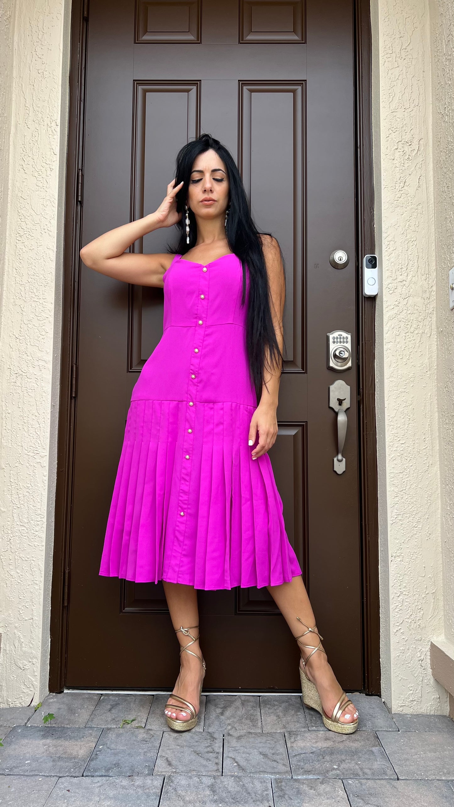 Alora midi dress