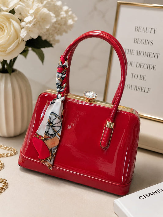 Red Leticia Purse