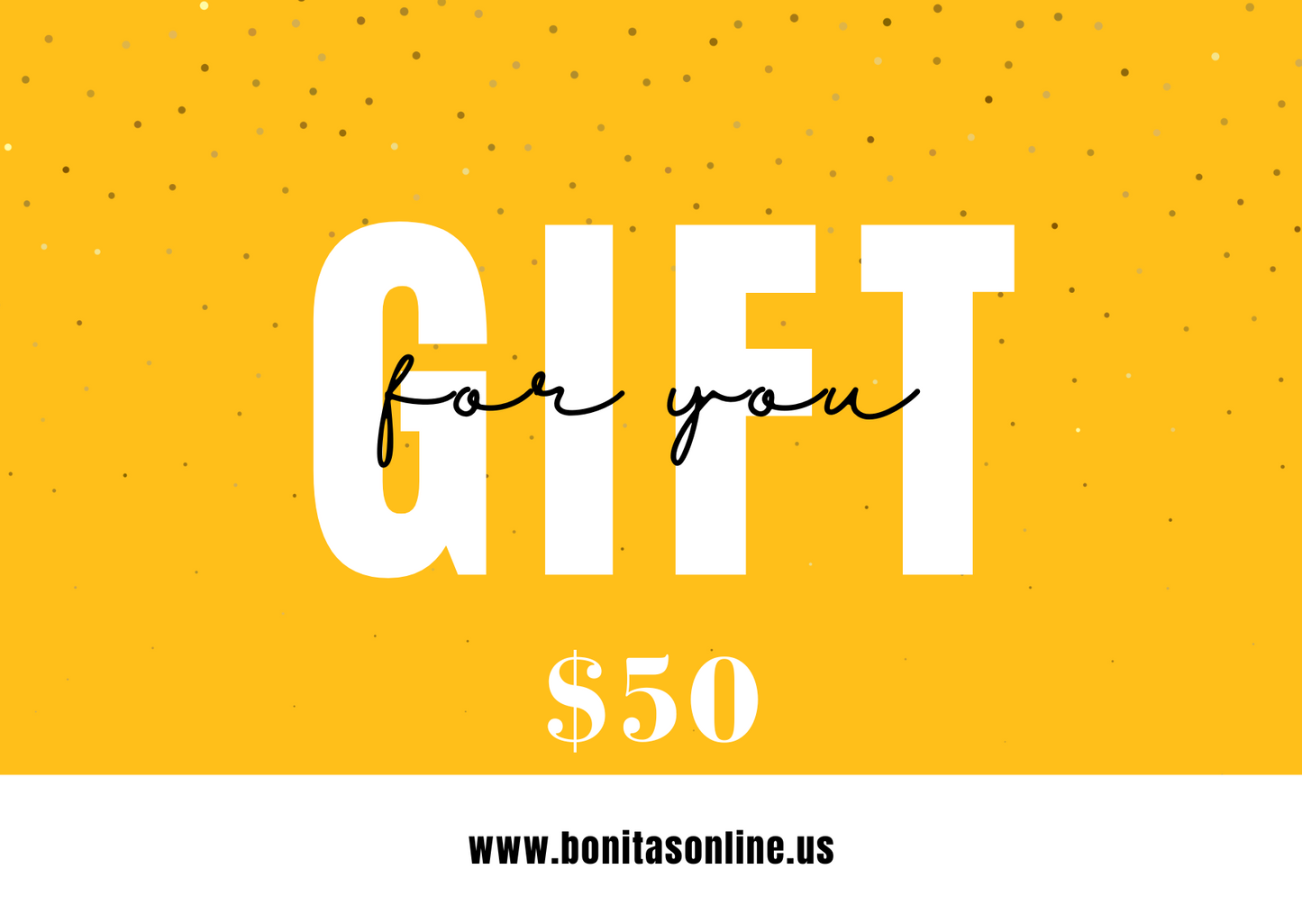 Bonita´s Gift Card