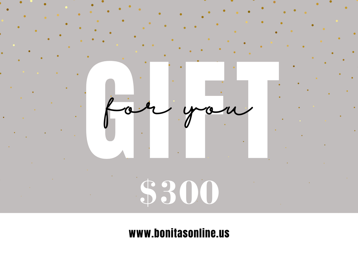 Bonita´s Gift Card